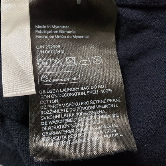 H&M Kids Will Change the World Blue Sweater - Sequin Rainbow - Size 6-8Y - Picture 6 of 6